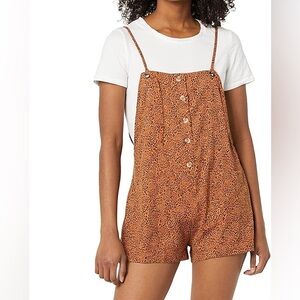 Billabong Wave Watch Short Overall Romper